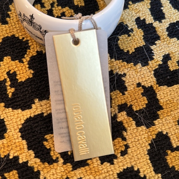 ROBERTO CAVALLI BANGLE CUFF-NEW W TAGS - Picture 3 of 6